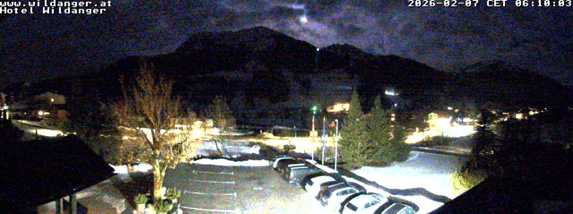 Archiv Foto Webcam Hotel Wildanger - Zöblen