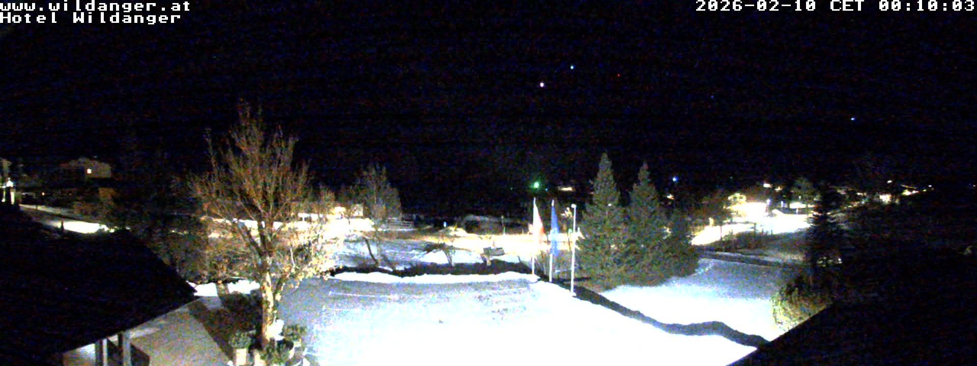 Archiv Foto Webcam Hotel Wildanger - Zöblen