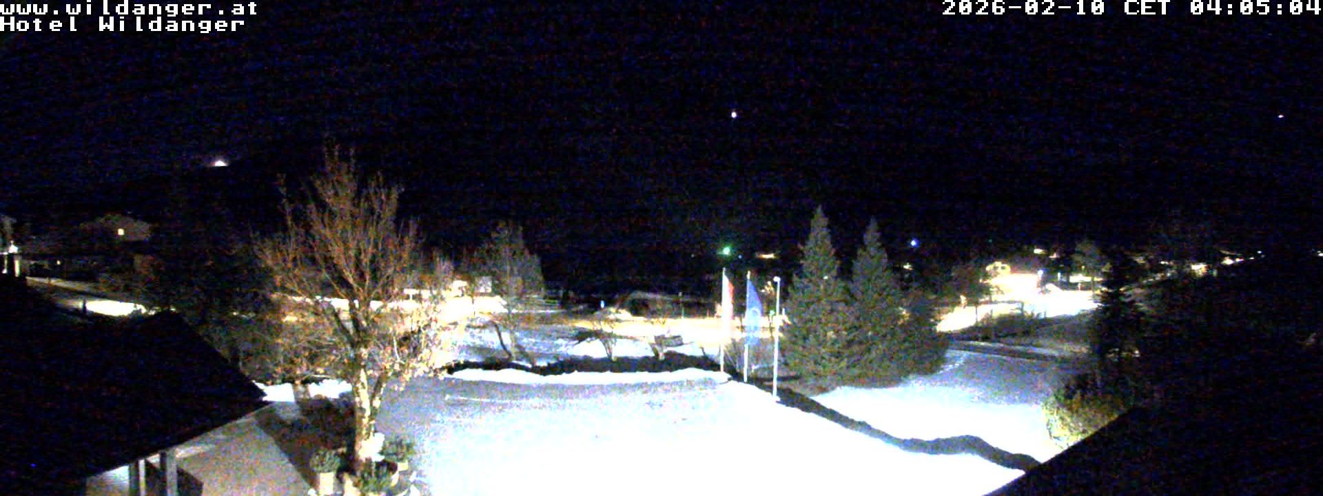 Archiv Foto Webcam Hotel Wildanger - Zöblen