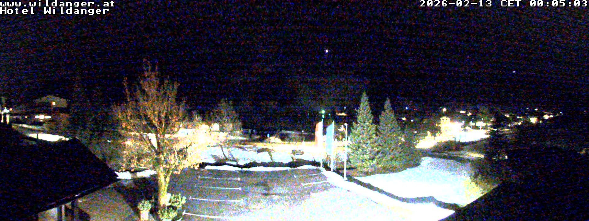 Archiv Foto Webcam Hotel Wildanger - Zöblen