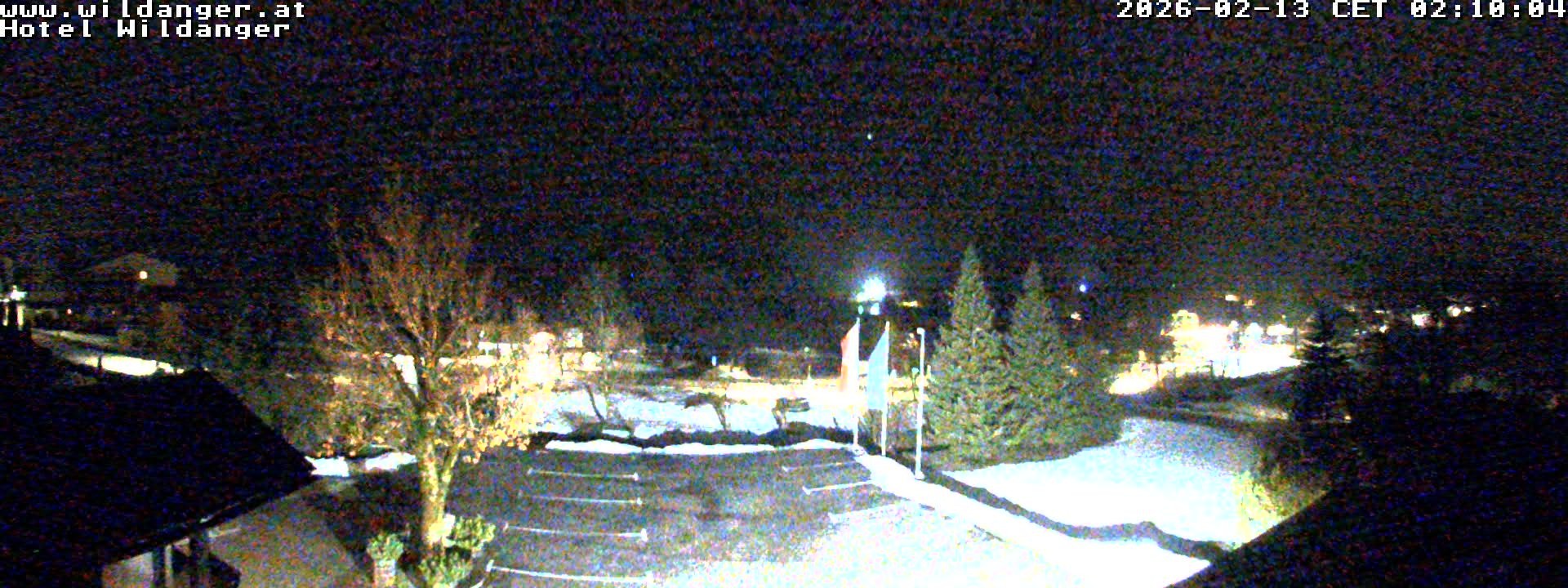 Archiv Foto Webcam Hotel Wildanger - Zöblen