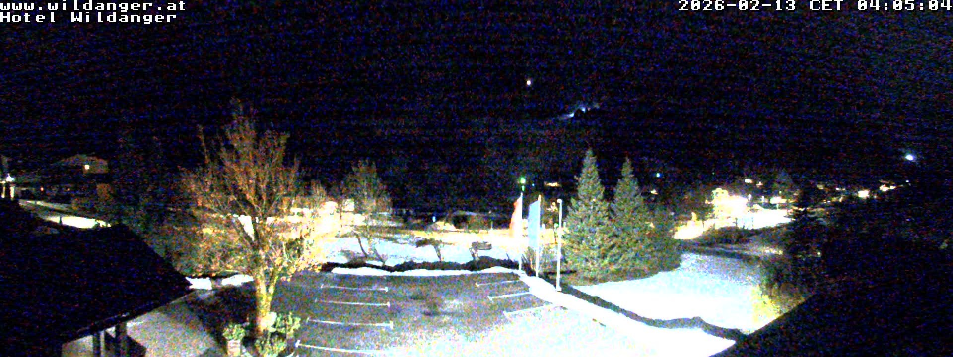 Archiv Foto Webcam Hotel Wildanger - Zöblen