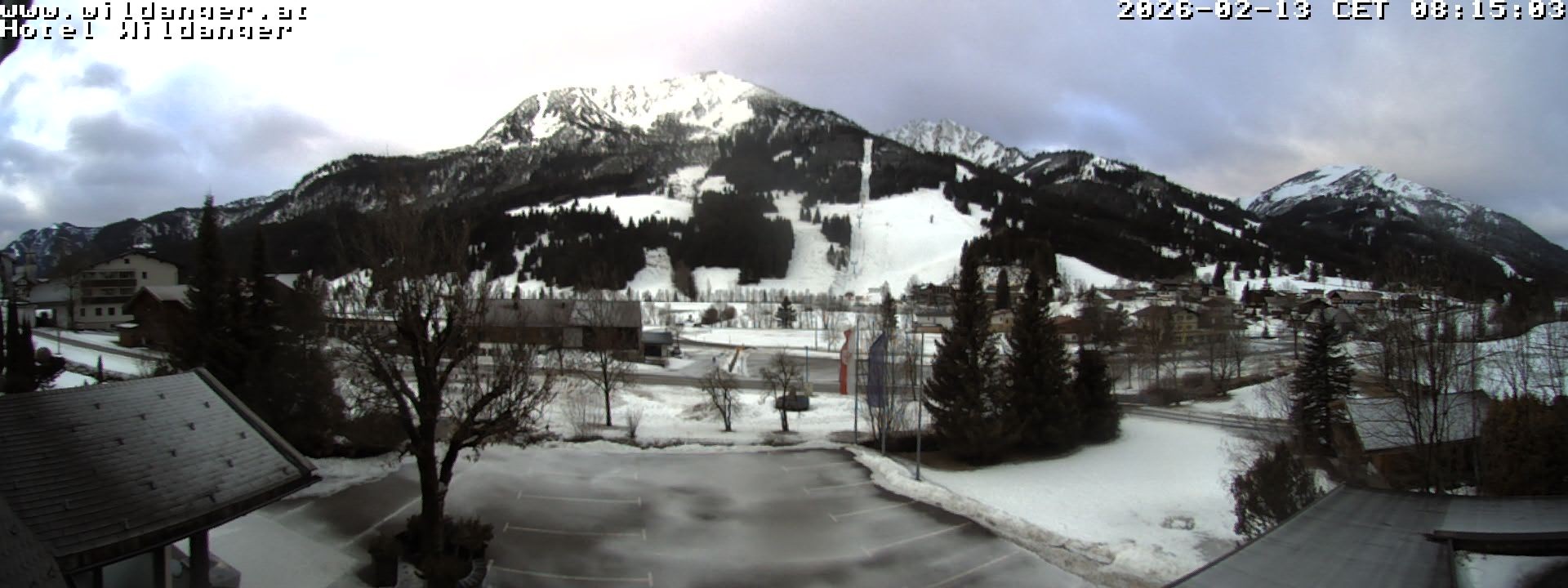 Archiv Foto Webcam Hotel Wildanger - Zöblen