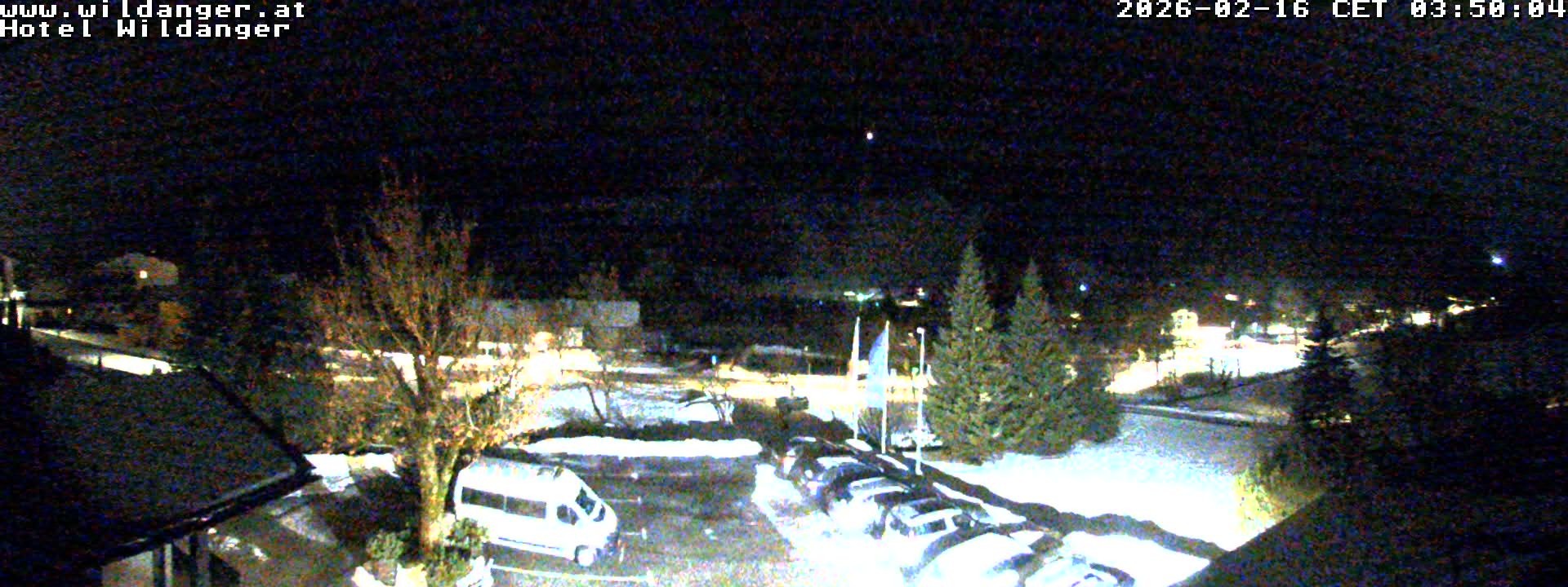 Archiv Foto Webcam Hotel Wildanger - Zöblen