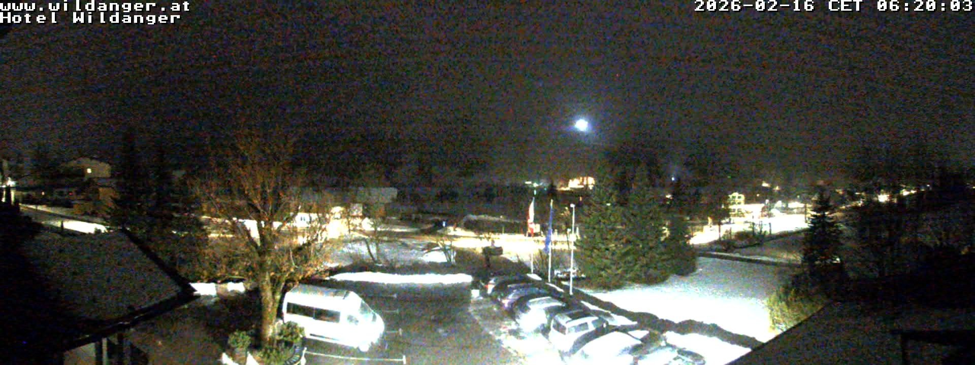 Archiv Foto Webcam Hotel Wildanger - Zöblen