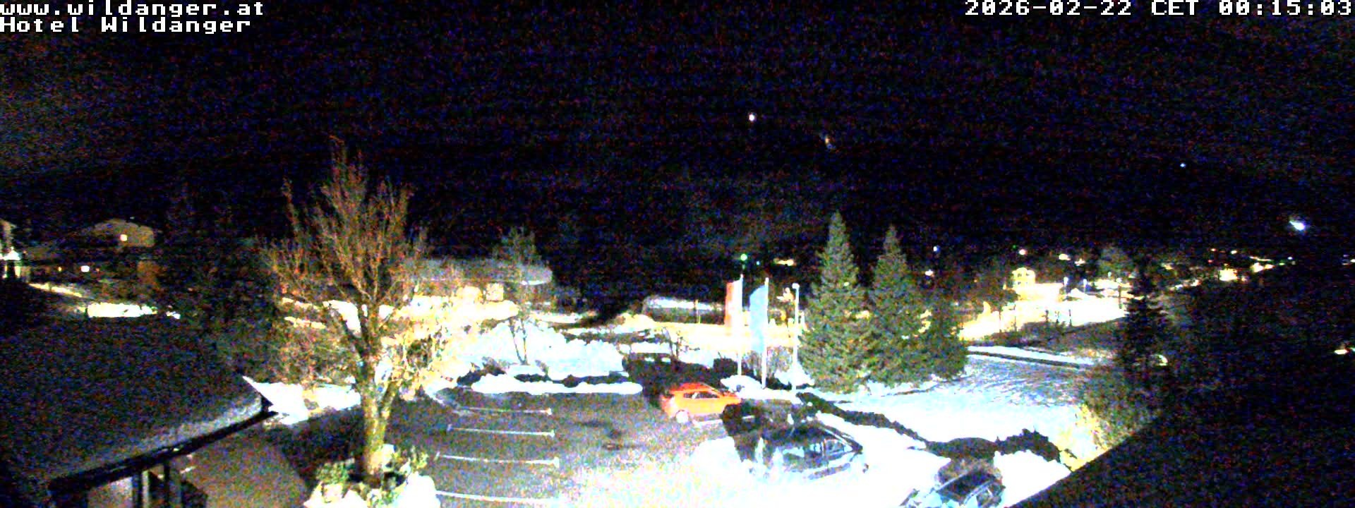 Archiv Foto Webcam Hotel Wildanger - Zöblen