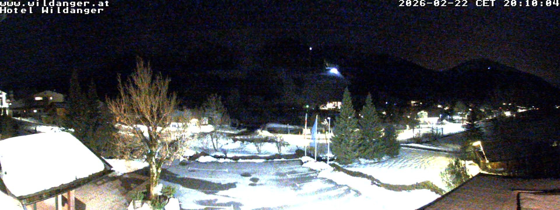 Archiv Foto Webcam Hotel Wildanger - Zöblen