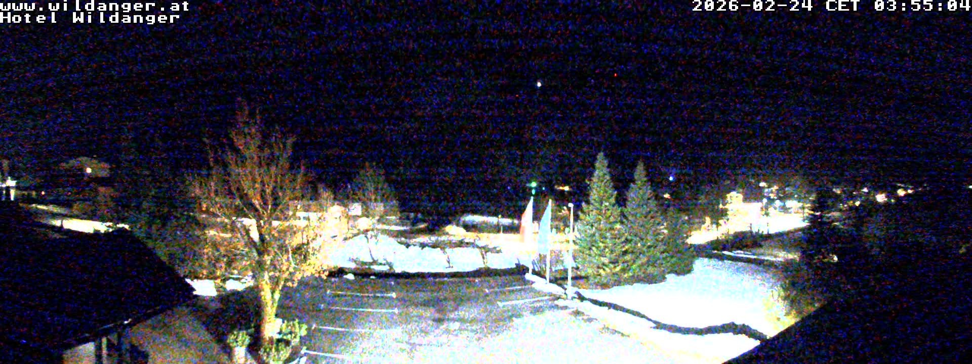 Archiv Foto Webcam Hotel Wildanger - Zöblen