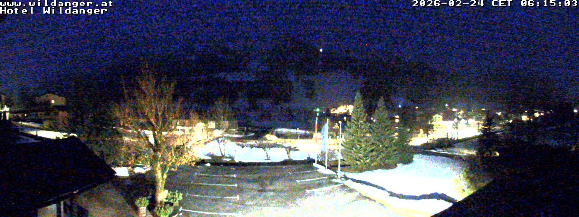 Archiv Foto Webcam Hotel Wildanger - Zöblen