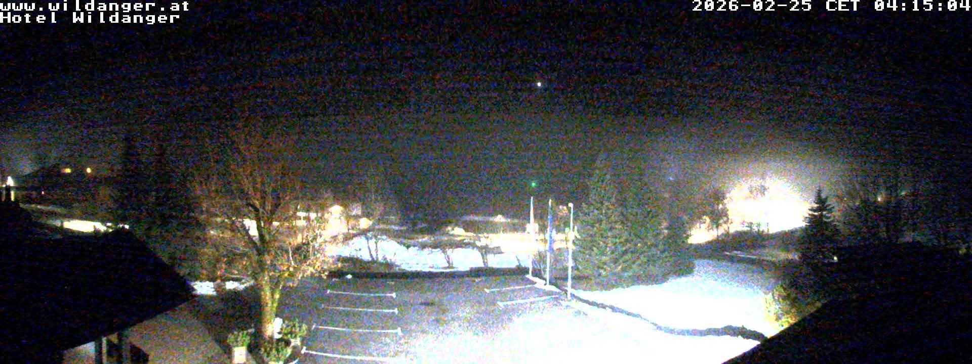 Archiv Foto Webcam Hotel Wildanger - Zöblen