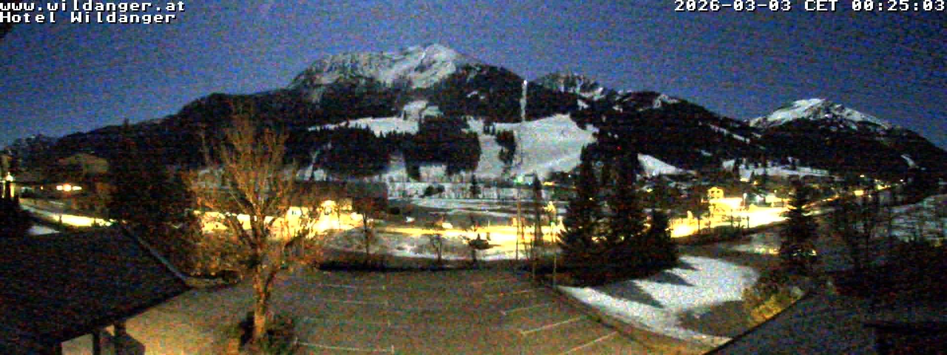 Archiv Foto Webcam Hotel Wildanger - Zöblen