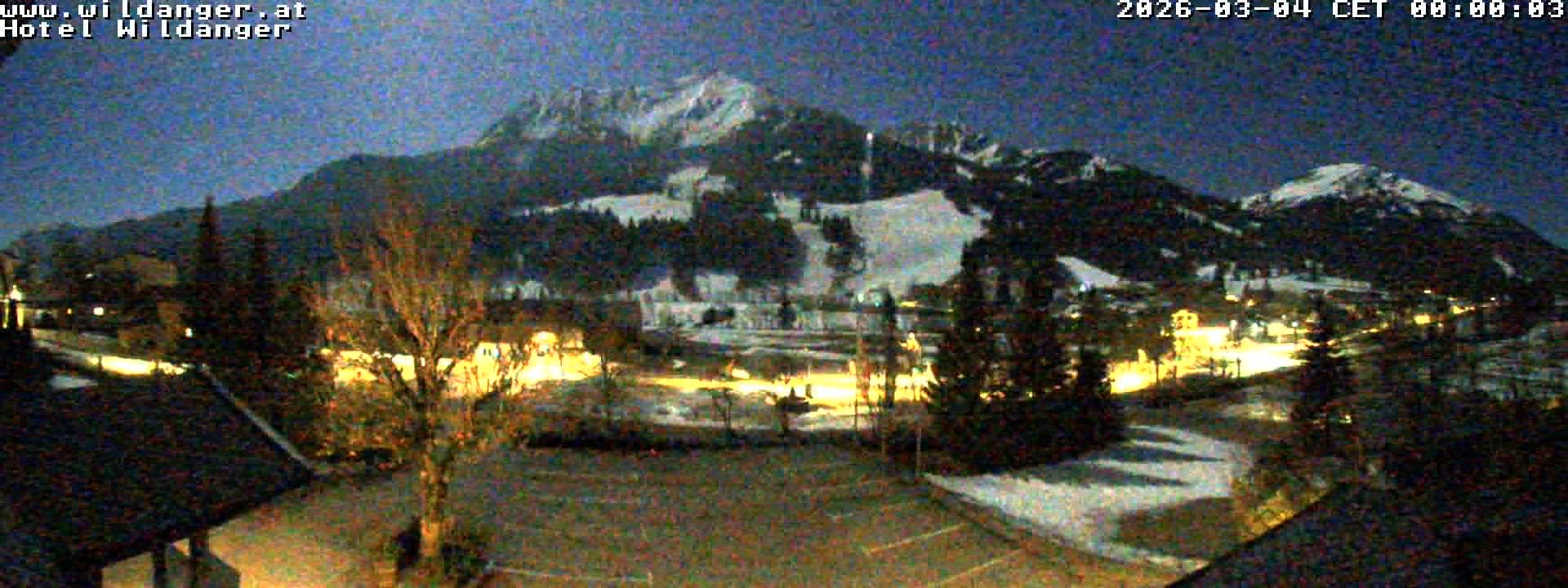 Archiv Foto Webcam Hotel Wildanger - Zöblen