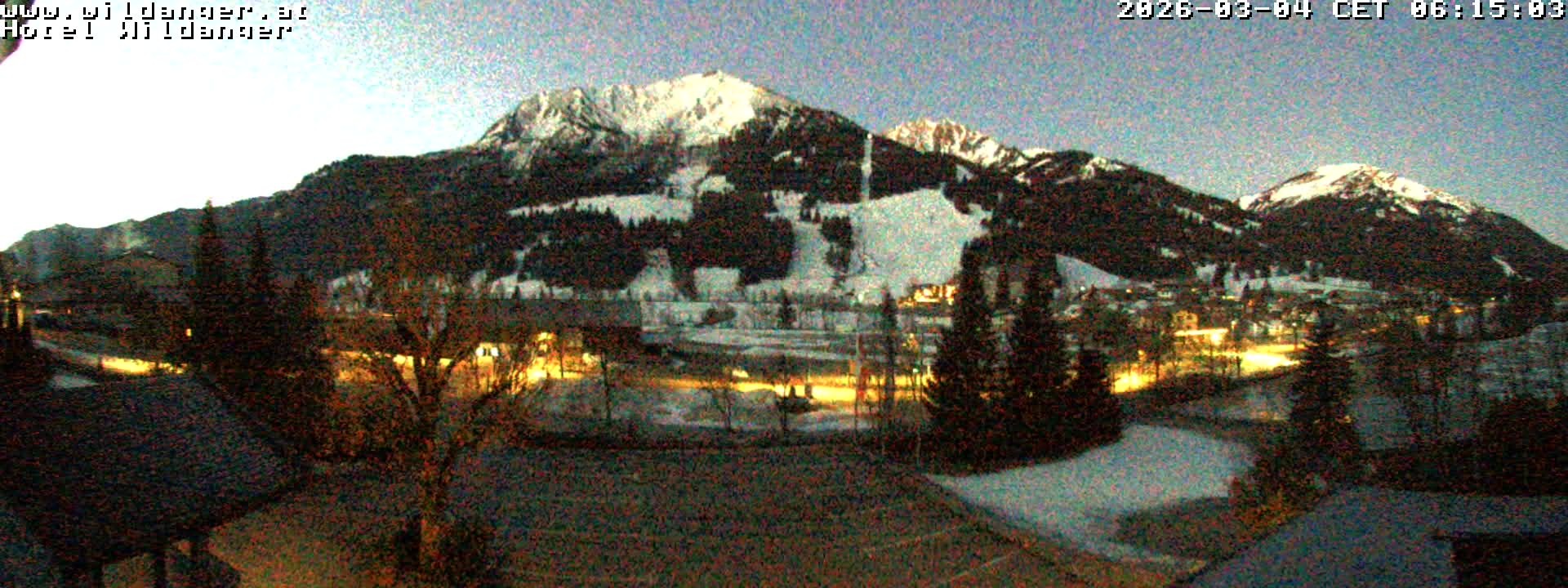 Archiv Foto Webcam Hotel Wildanger - Zöblen