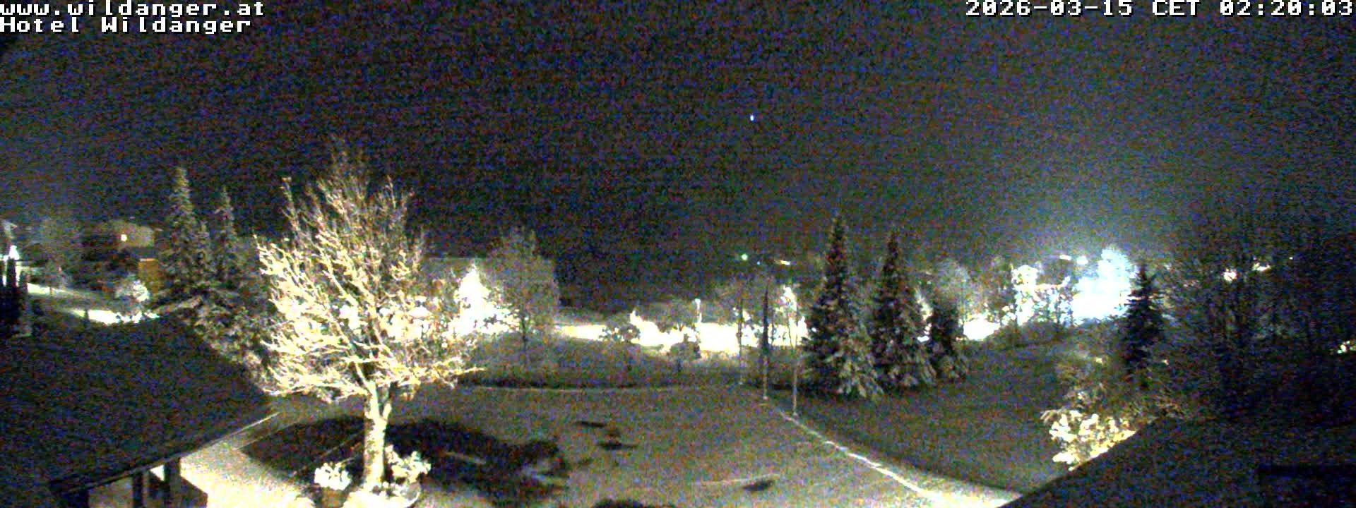 Archiv Foto Webcam Hotel Wildanger - Zöblen