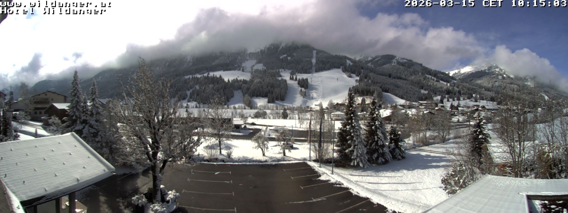 Archiv Foto Webcam Hotel Wildanger - Zöblen