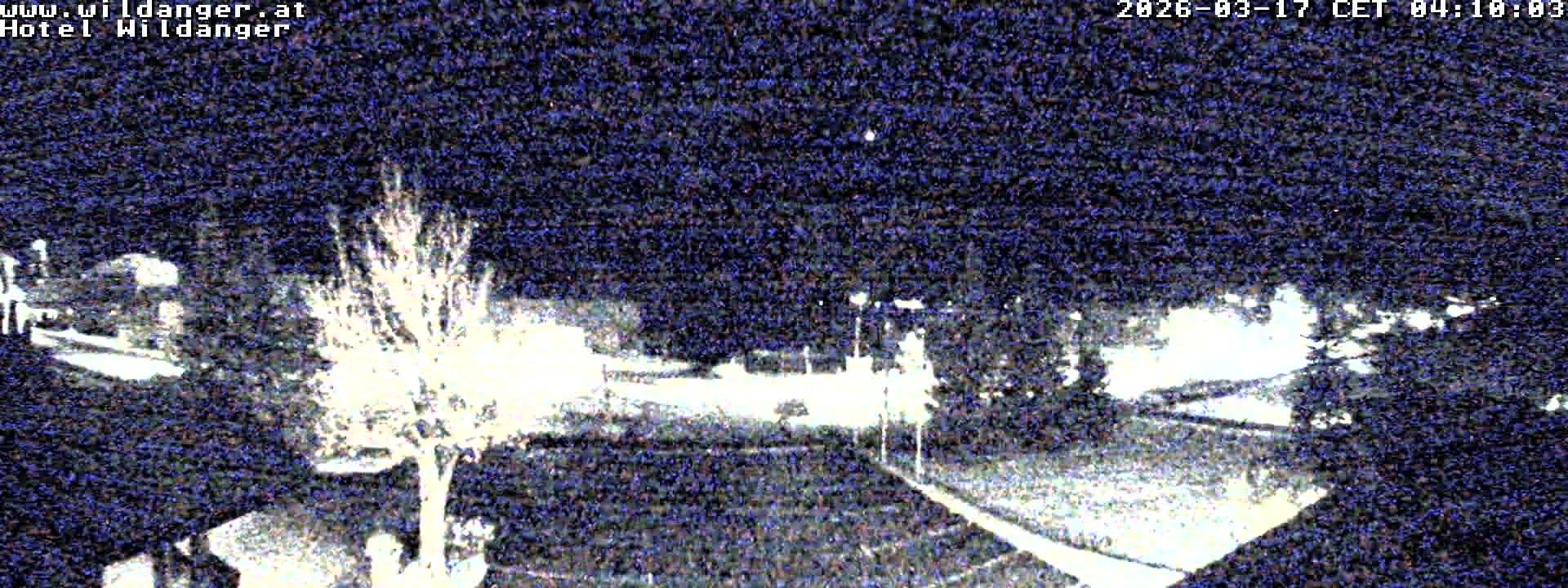 Archived image Webcam Hotel Wildanger - Zöblen