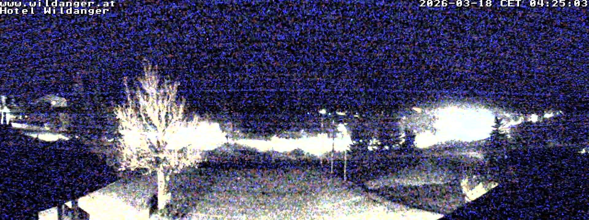 Archiv Foto Webcam Hotel Wildanger - Zöblen