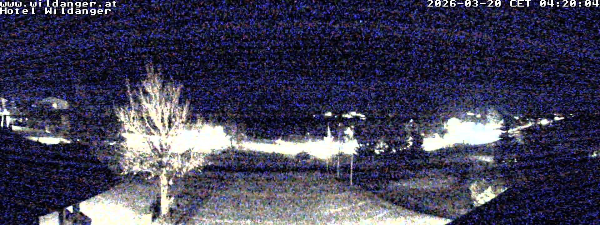 Archiv Foto Webcam Hotel Wildanger - Zöblen
