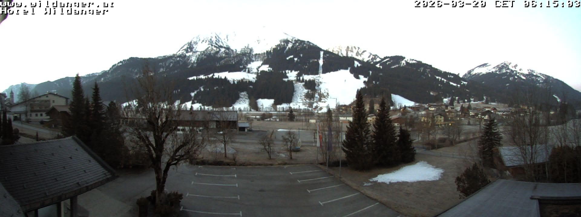 Archiv Foto Webcam Hotel Wildanger - Zöblen