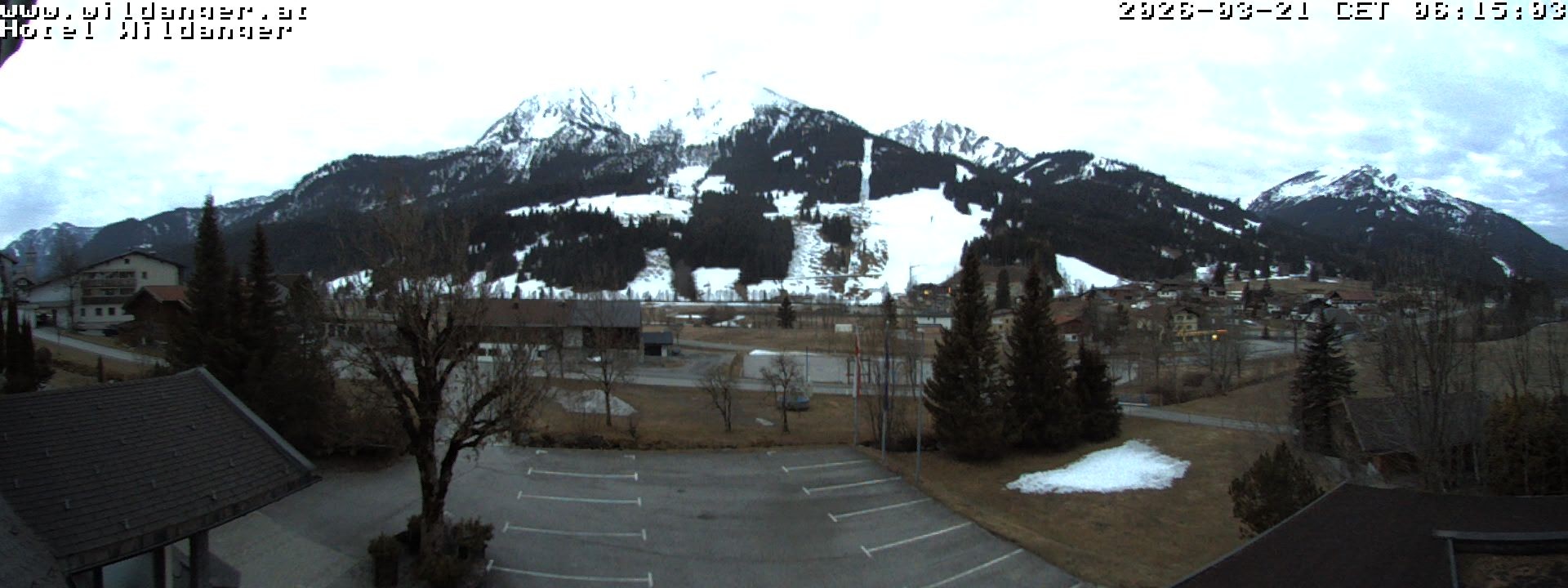 Archiv Foto Webcam Hotel Wildanger - Zöblen