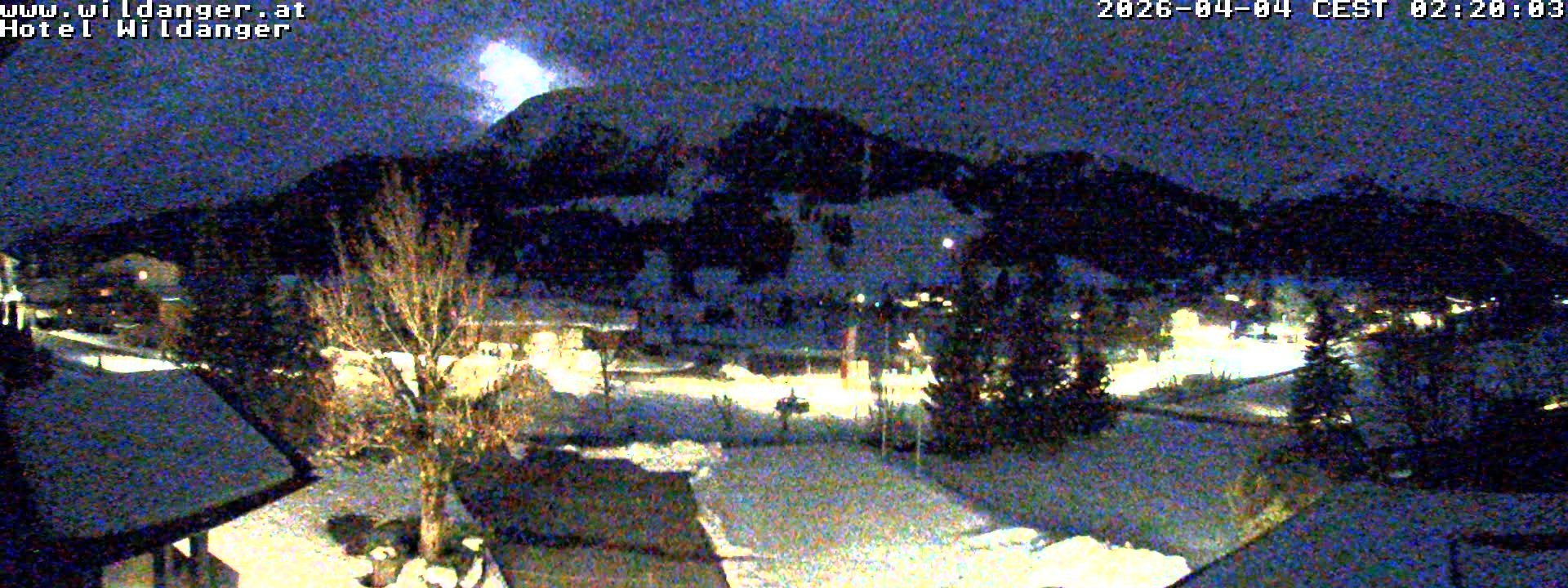 Archiv Foto Webcam Hotel Wildanger - Zöblen