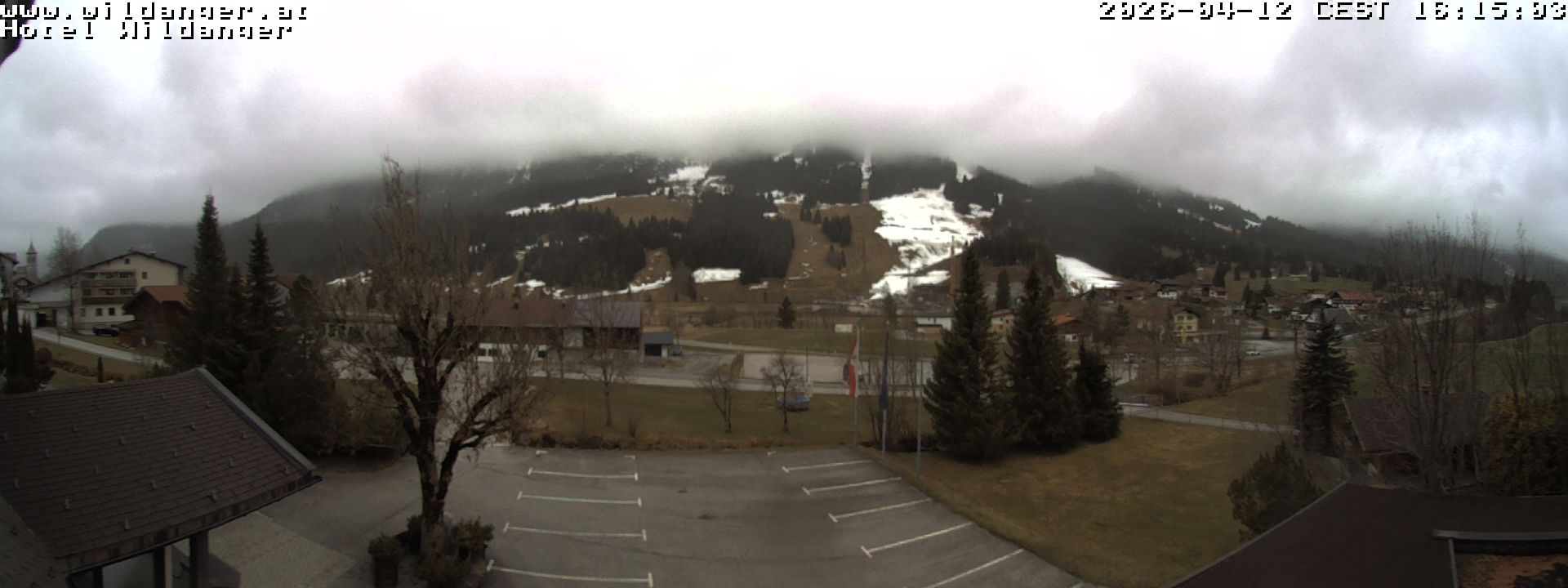 Archiv Foto Webcam Hotel Wildanger - Zöblen