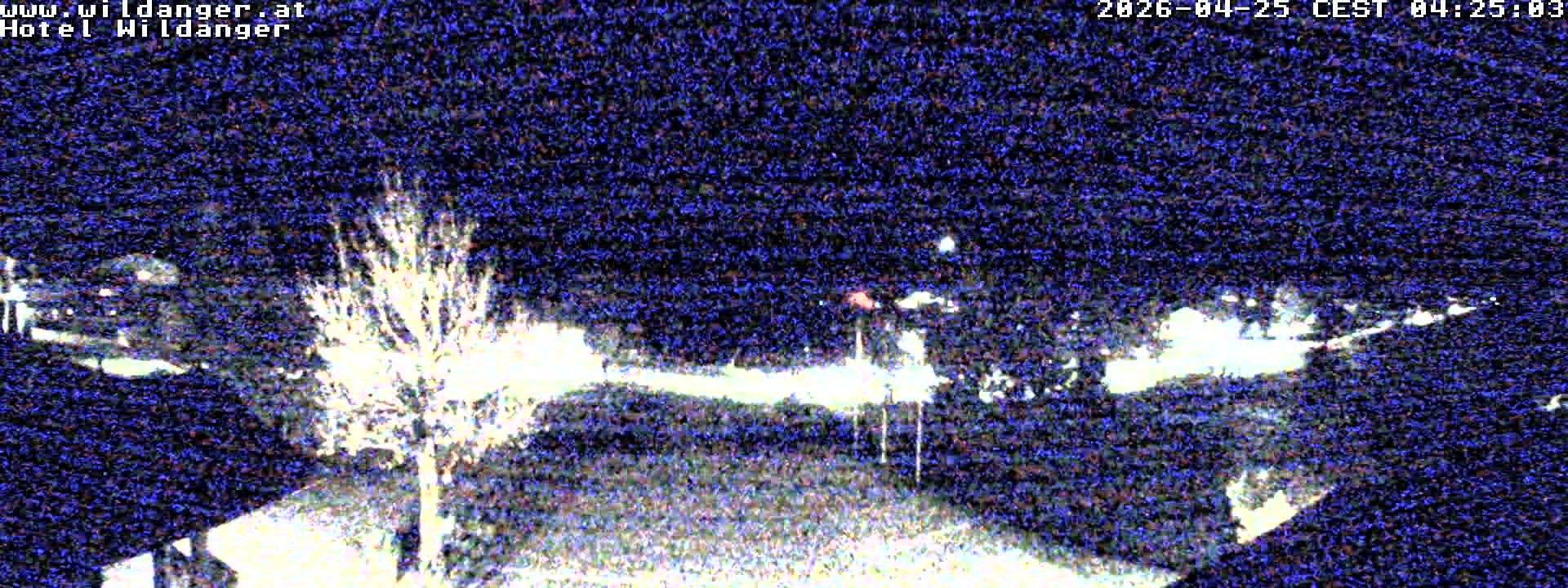 Archived image Webcam Hotel Wildanger - Zöblen