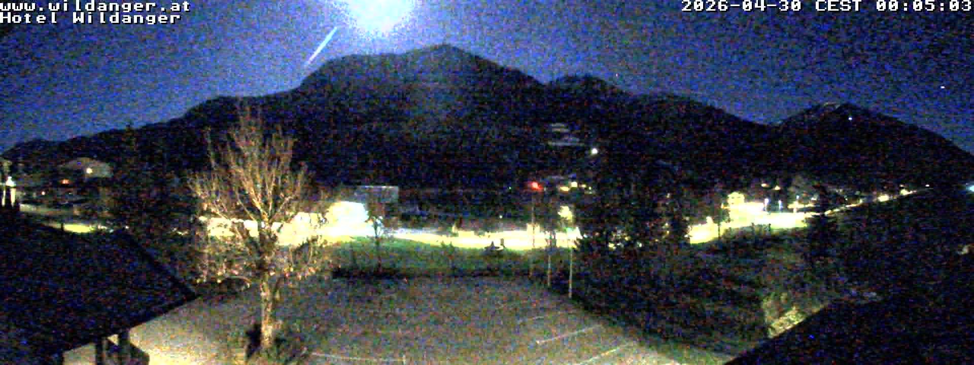 Archiv Foto Webcam Hotel Wildanger - Zöblen