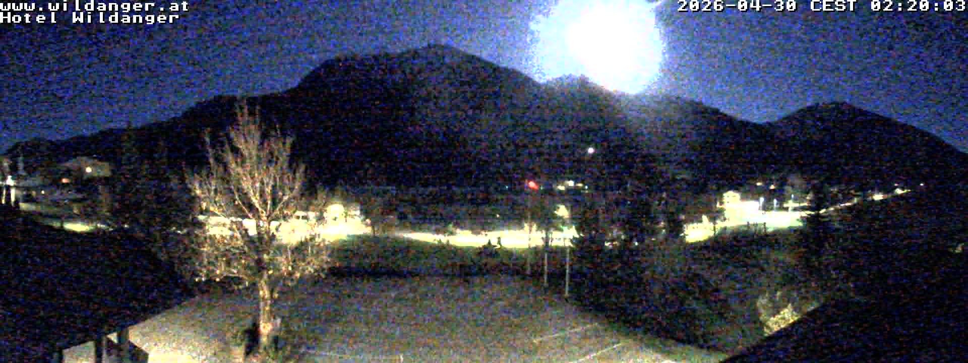 Archiv Foto Webcam Hotel Wildanger - Zöblen