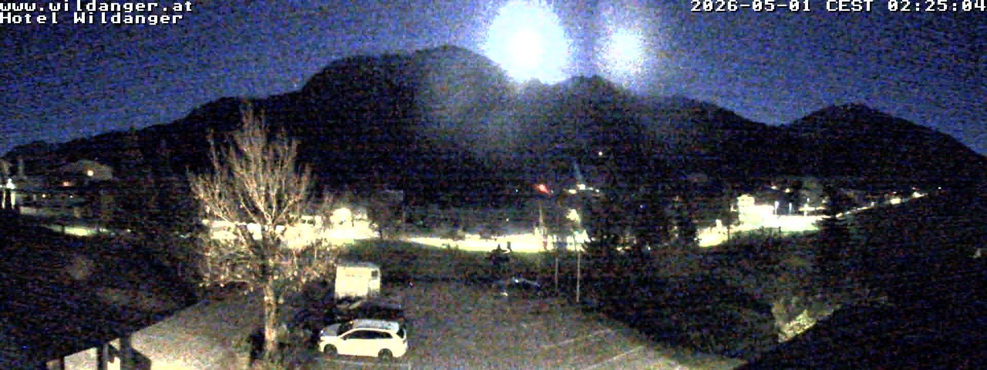 Archiv Foto Webcam Hotel Wildanger - Zöblen