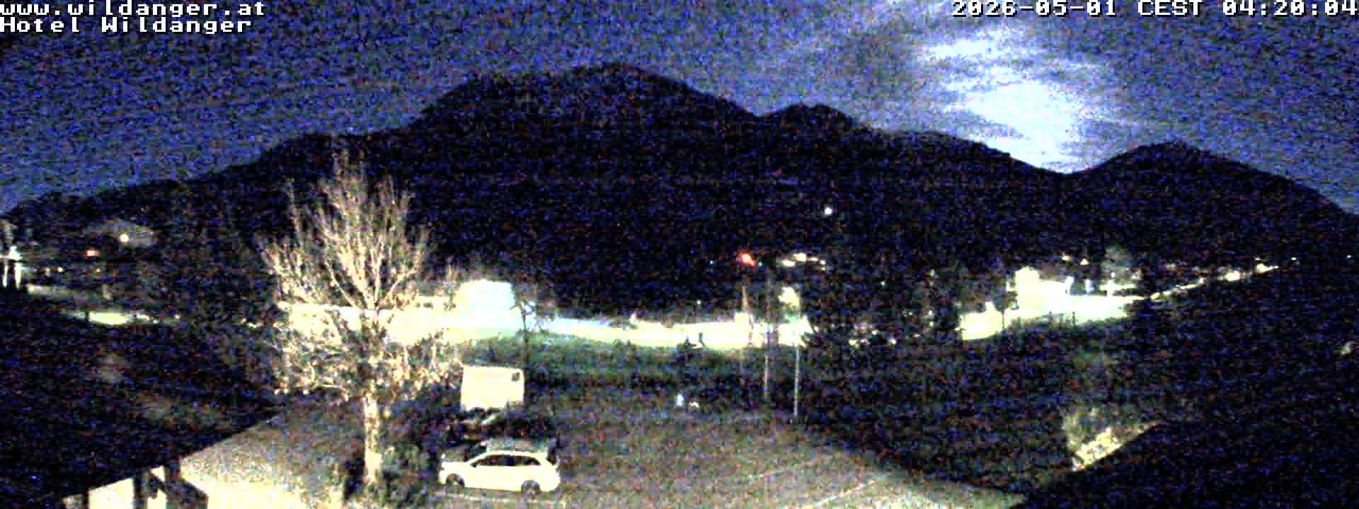 Archiv Foto Webcam Hotel Wildanger - Zöblen