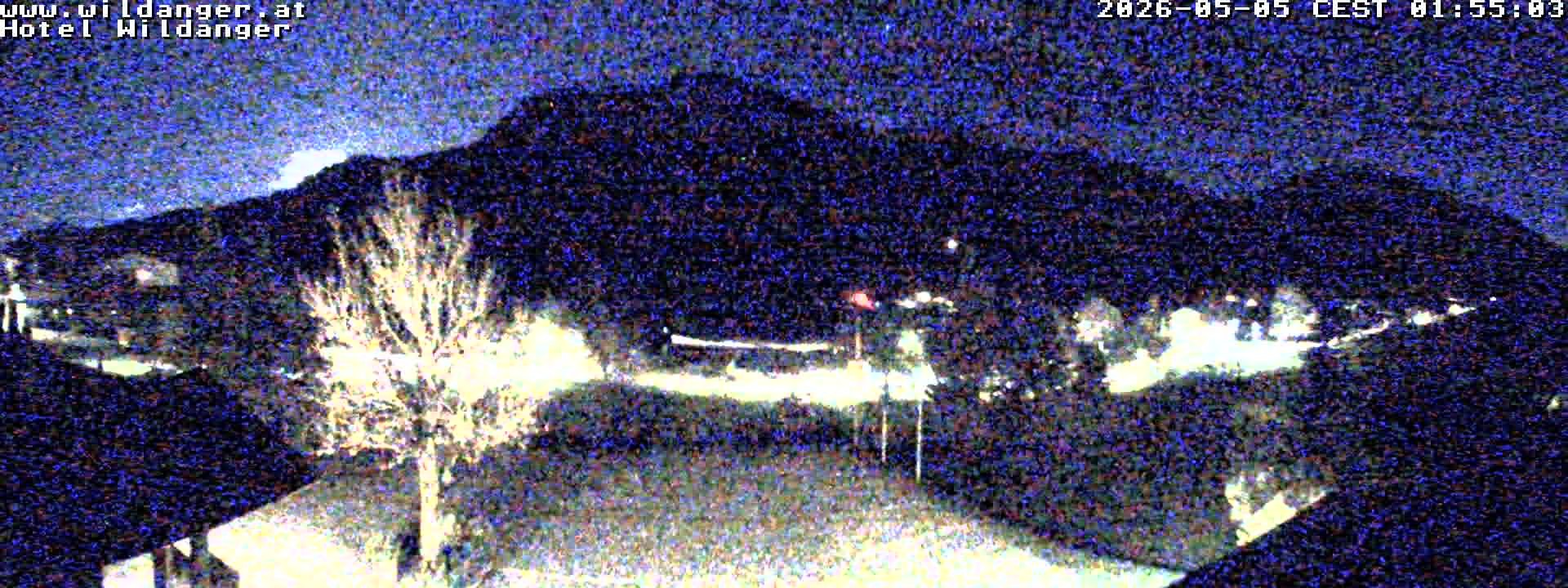 Archiv Foto Webcam Hotel Wildanger - Zöblen