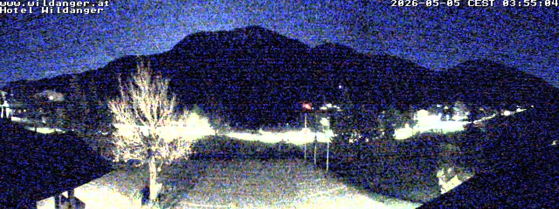 Archiv Foto Webcam Hotel Wildanger - Zöblen