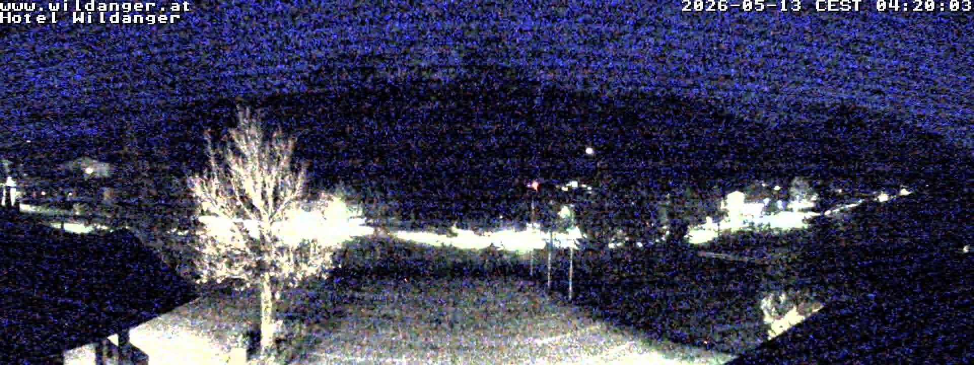 Archiv Foto Webcam Hotel Wildanger - Zöblen