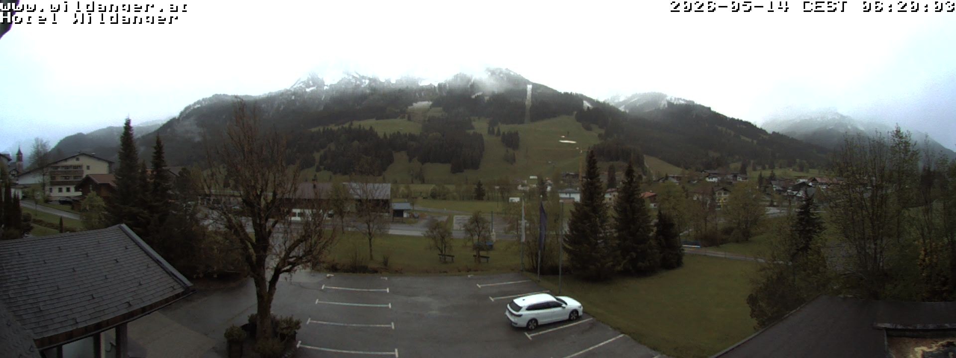 Archiv Foto Webcam Hotel Wildanger - Zöblen
