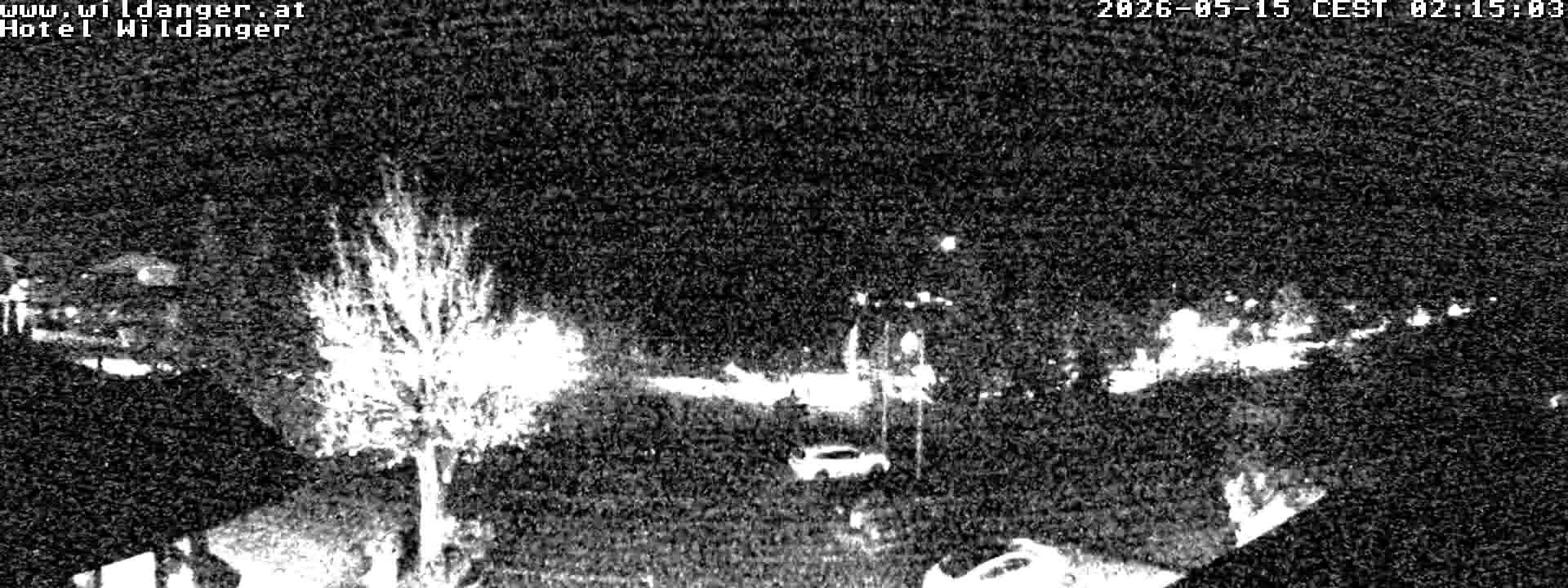 Archived image Webcam Hotel Wildanger - Zöblen