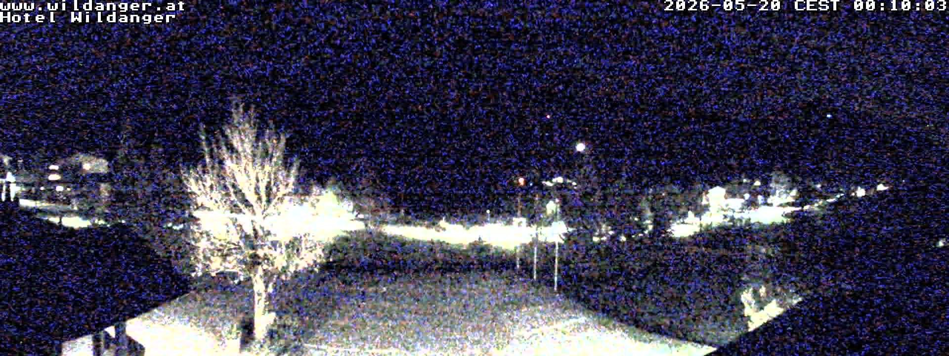 Archived image Webcam Hotel Wildanger - Zöblen