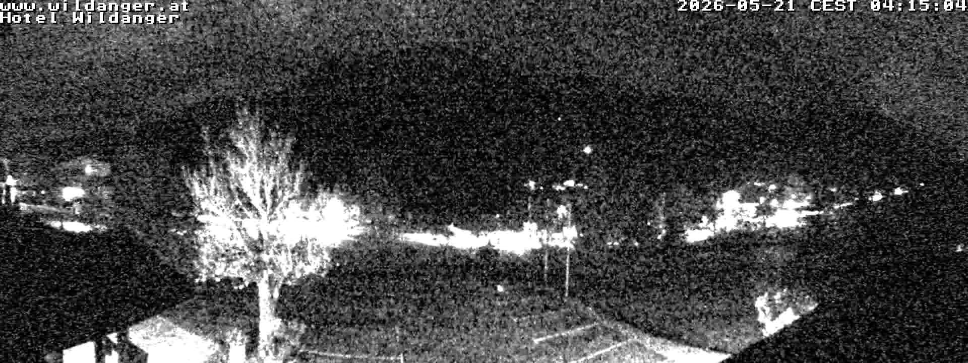 Archiv Foto Webcam Hotel Wildanger - Zöblen