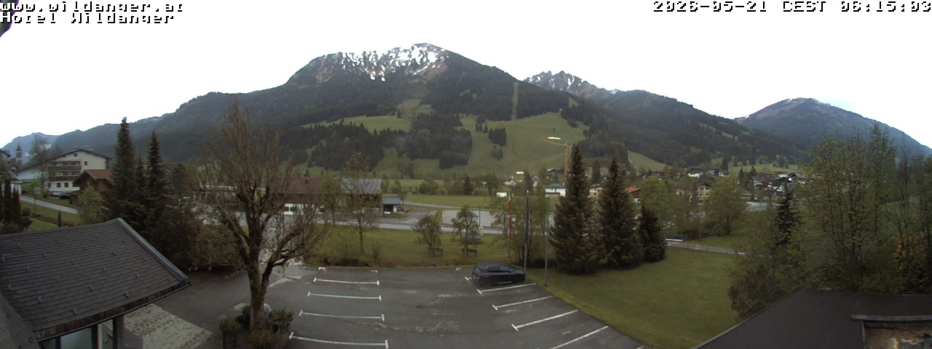 Archiv Foto Webcam Hotel Wildanger - Zöblen