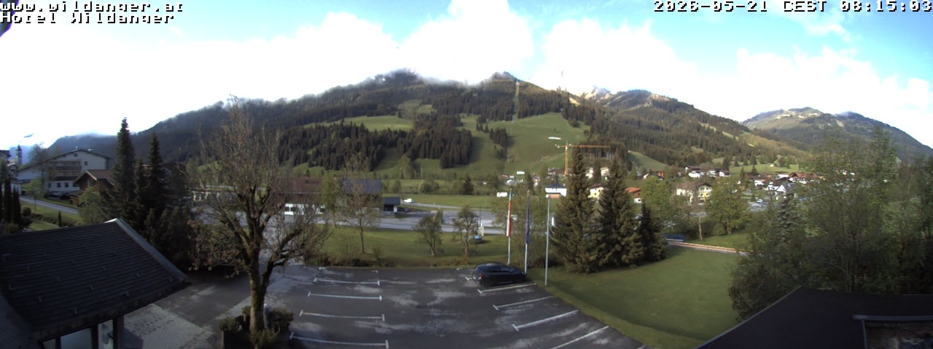 Archiv Foto Webcam Hotel Wildanger - Zöblen