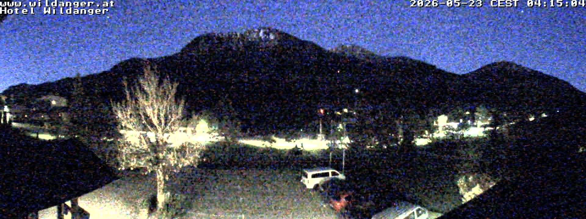 Archiv Foto Webcam Hotel Wildanger - Zöblen
