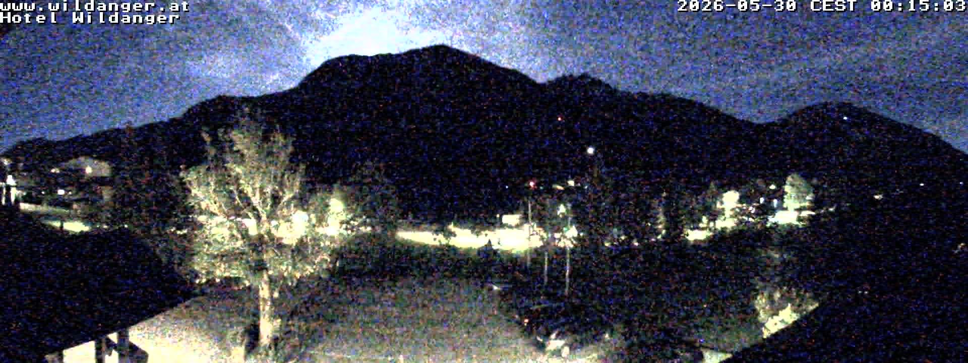 Archiv Foto Webcam Hotel Wildanger - Zöblen