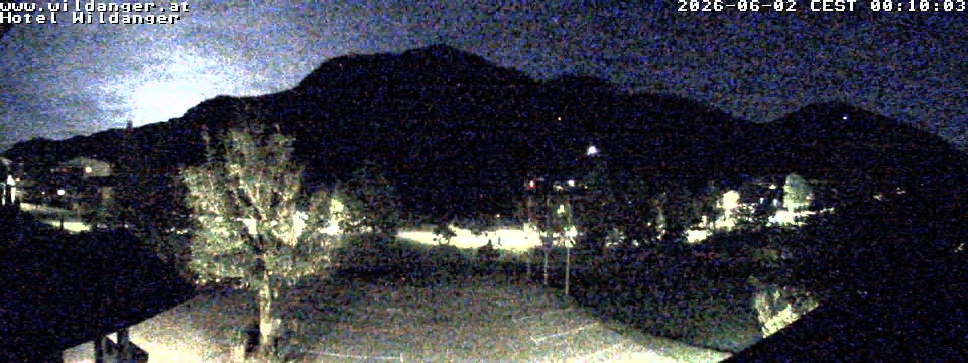 Archiv Foto Webcam Hotel Wildanger - Zöblen