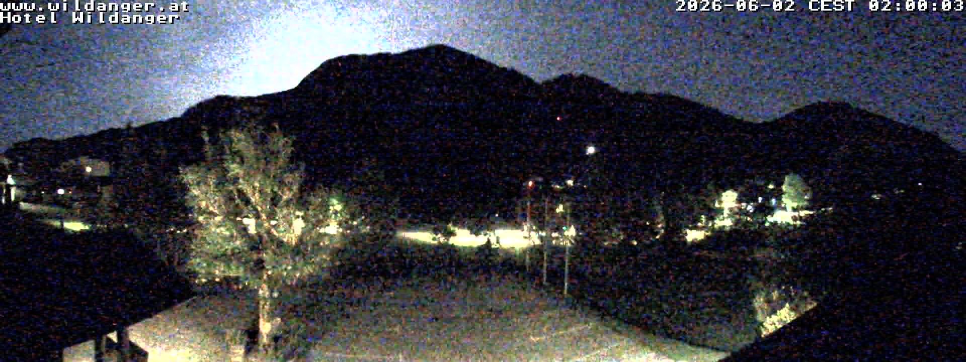 Archiv Foto Webcam Hotel Wildanger - Zöblen