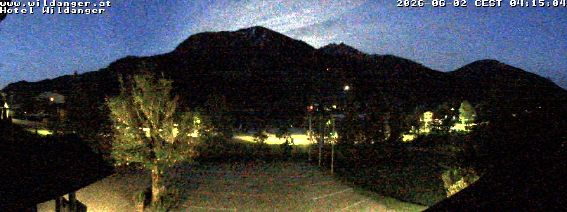 Archiv Foto Webcam Hotel Wildanger - Zöblen