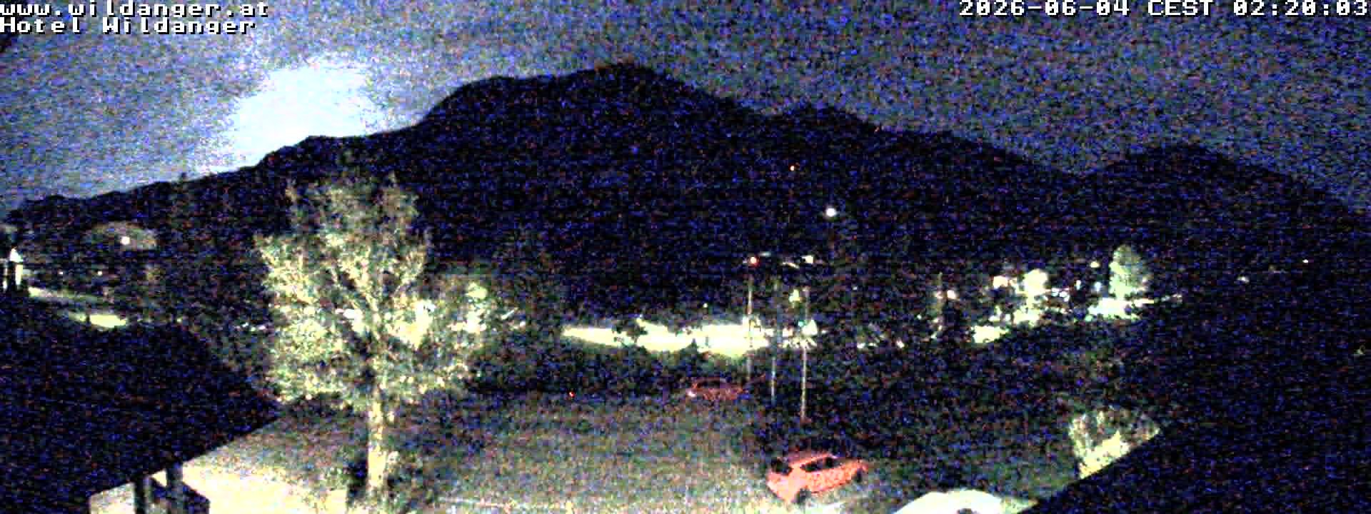 Archiv Foto Webcam Hotel Wildanger - Zöblen