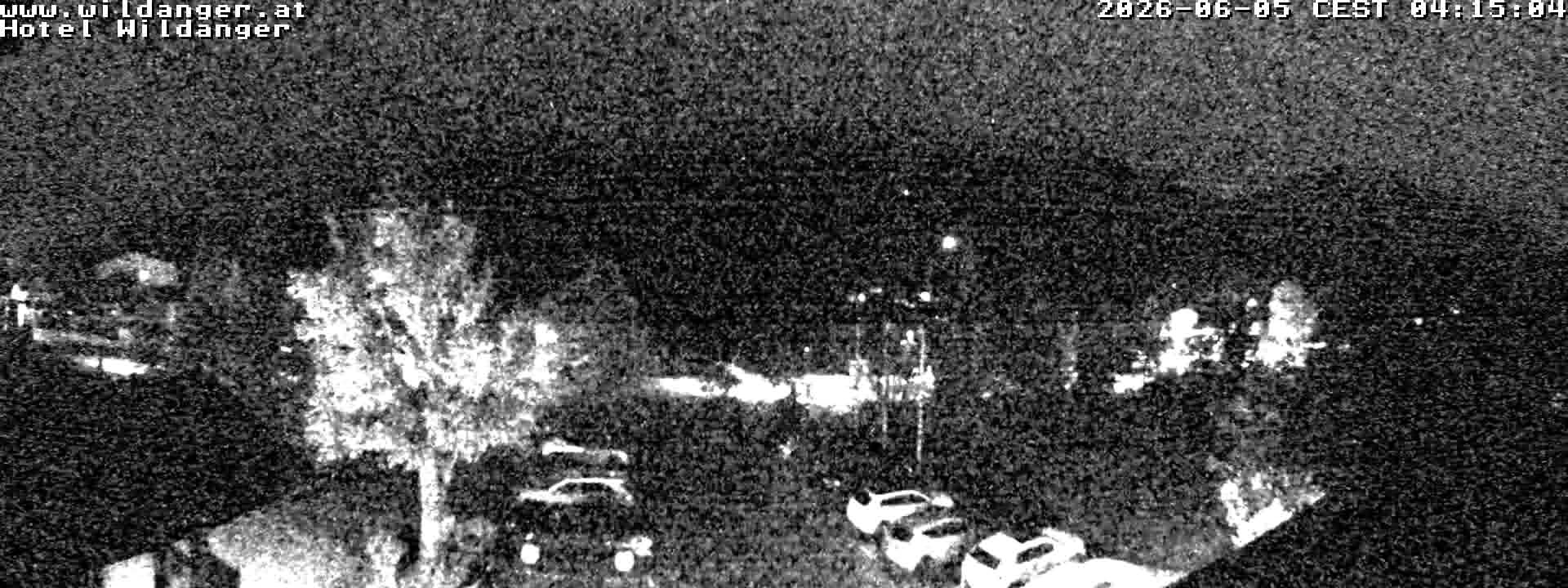 Archiv Foto Webcam Hotel Wildanger - Zöblen