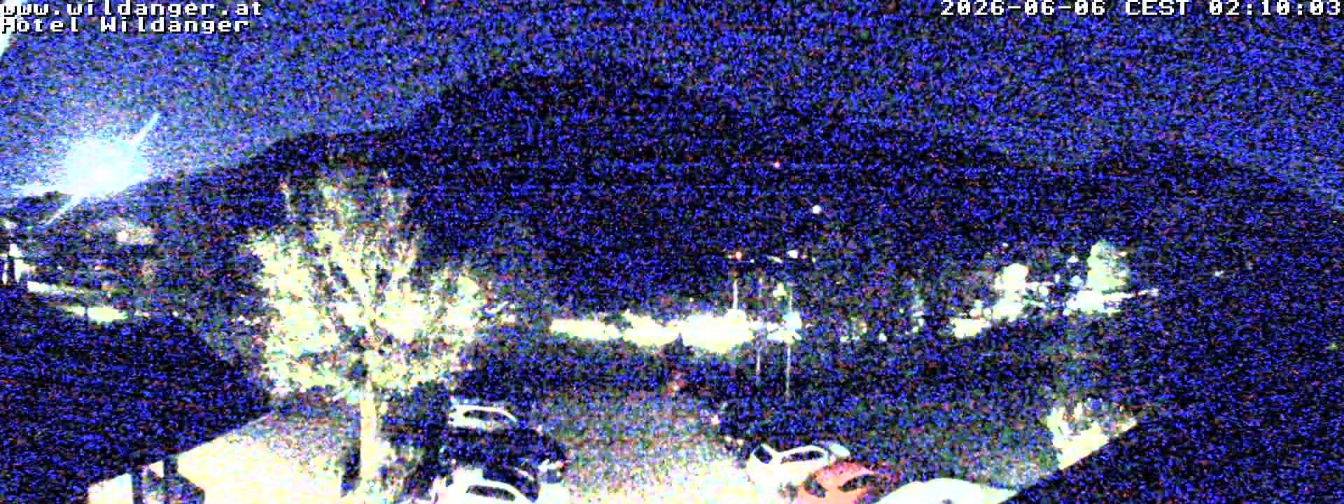 Archiv Foto Webcam Hotel Wildanger - Zöblen