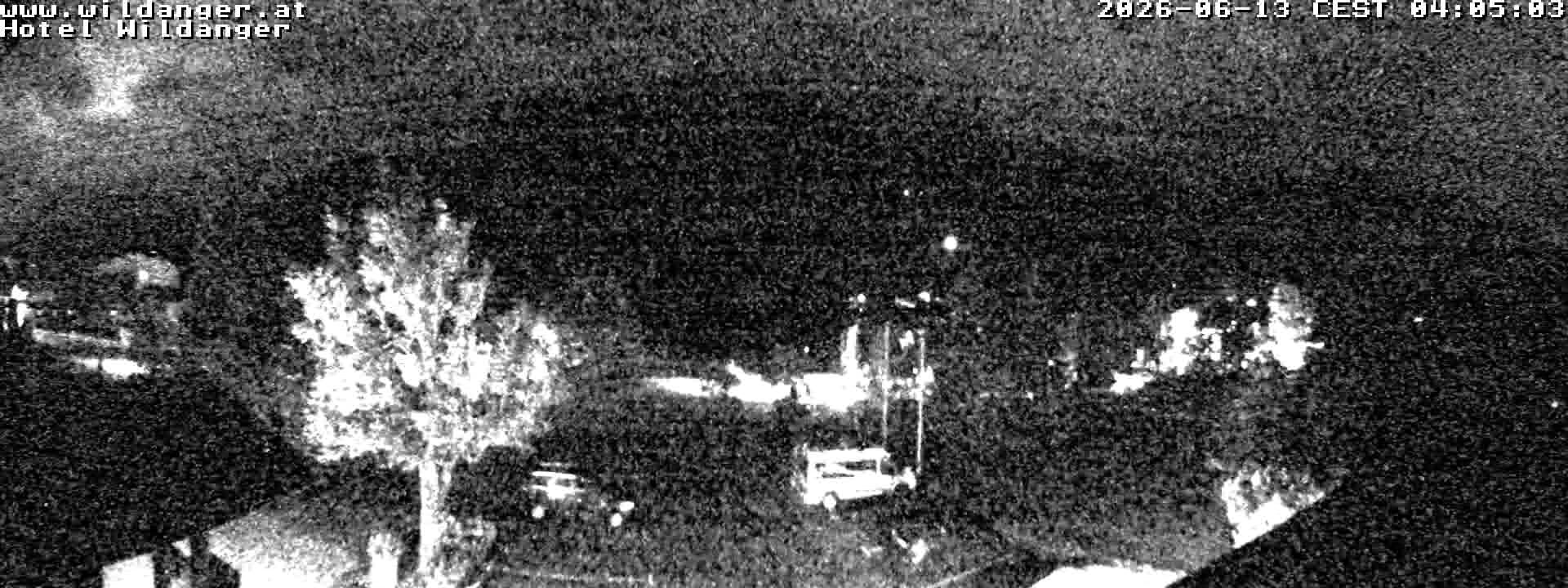 Archiv Foto Webcam Hotel Wildanger - Zöblen