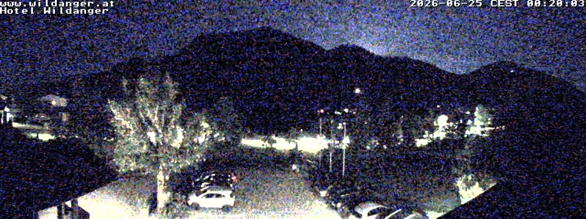 Archiv Foto Webcam Hotel Wildanger - Zöblen